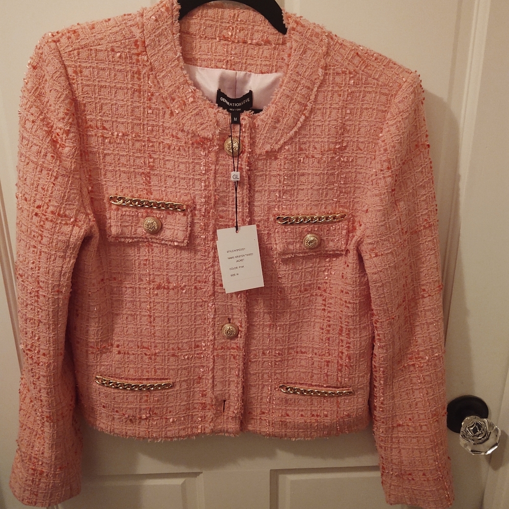 Generation Love Kristen Tweed Blazer Jacket